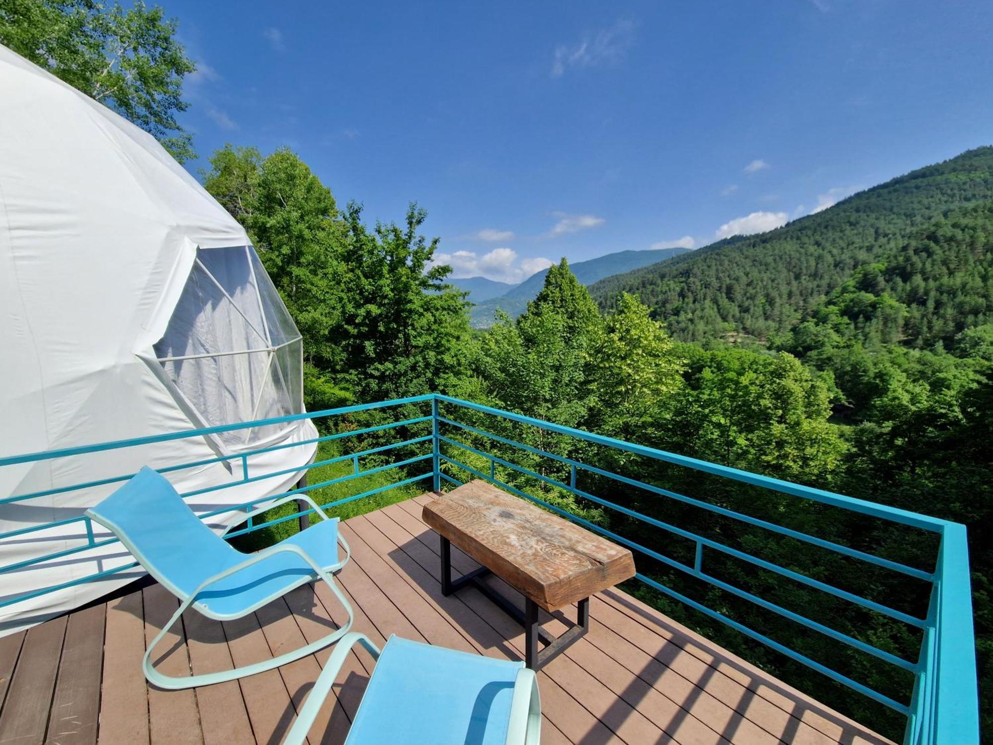 Hotel Glamping Georgia Krikhi Ambrolauri Exteriér fotografie