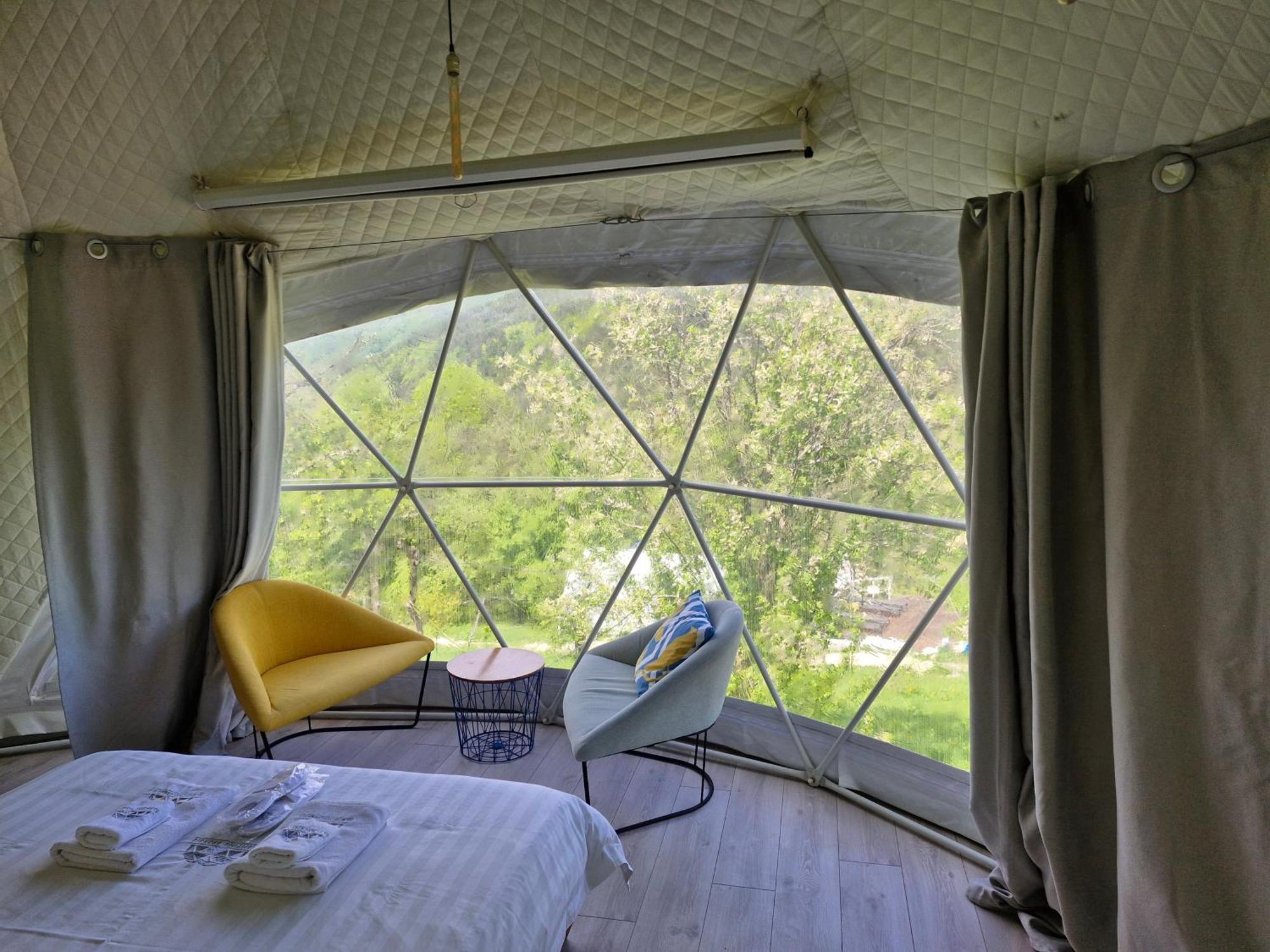 Hotel Glamping Georgia Krikhi Ambrolauri Exteriér fotografie