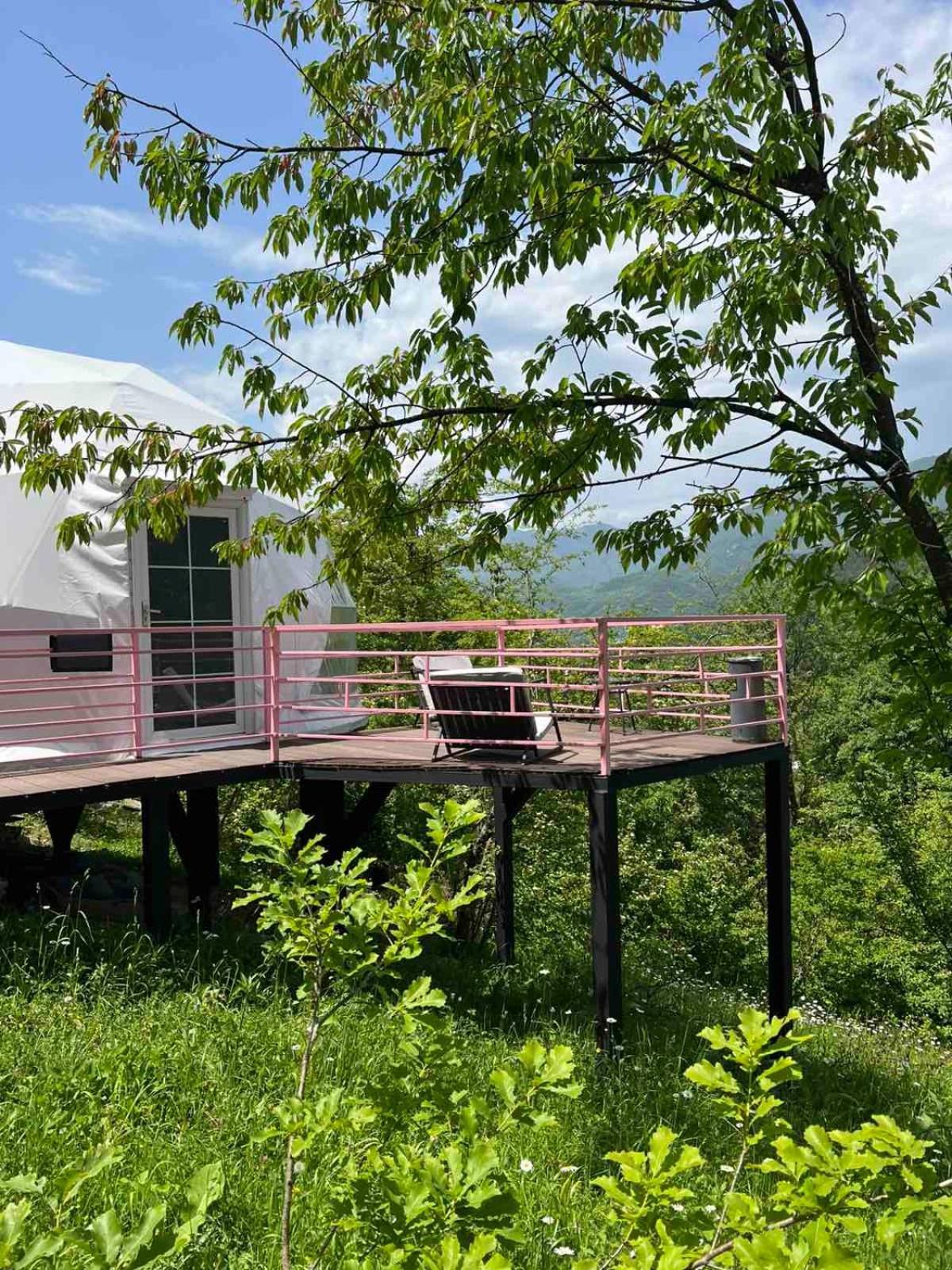 Hotel Glamping Georgia Krikhi Ambrolauri Exteriér fotografie
